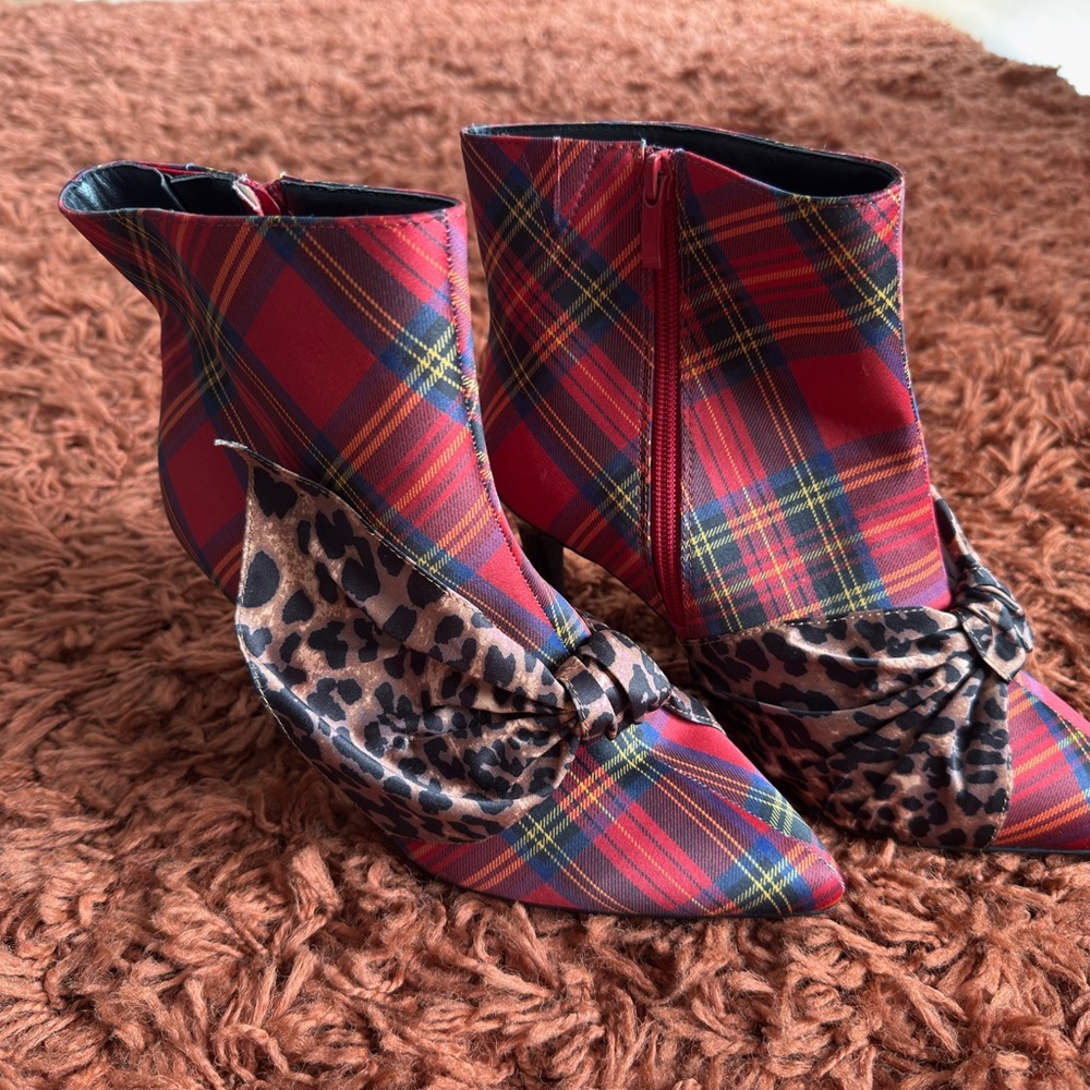 Limited Edition Torrid x Betsey Johnson Wide Width Ankle Booties